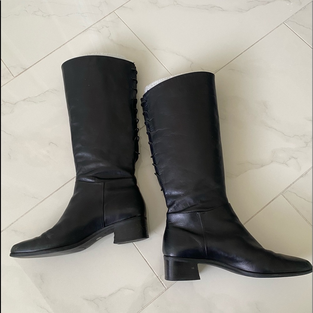 Antonio Melani pull-on leather boots